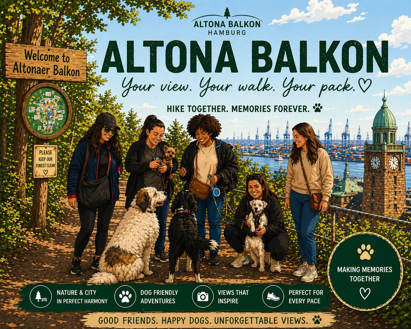 Hounds Hikes and Happiness