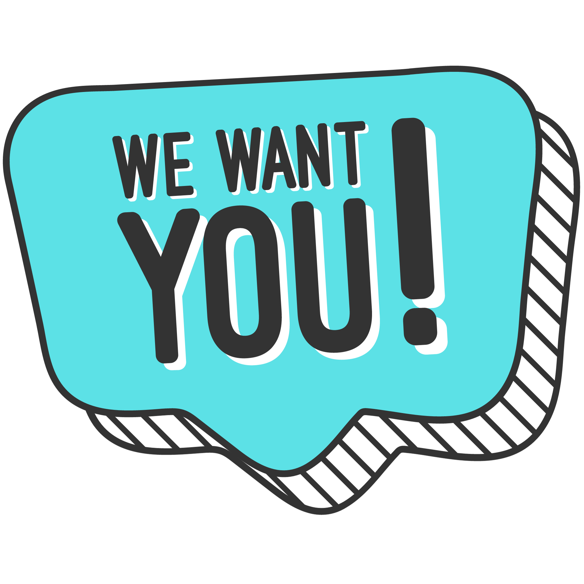We want you
