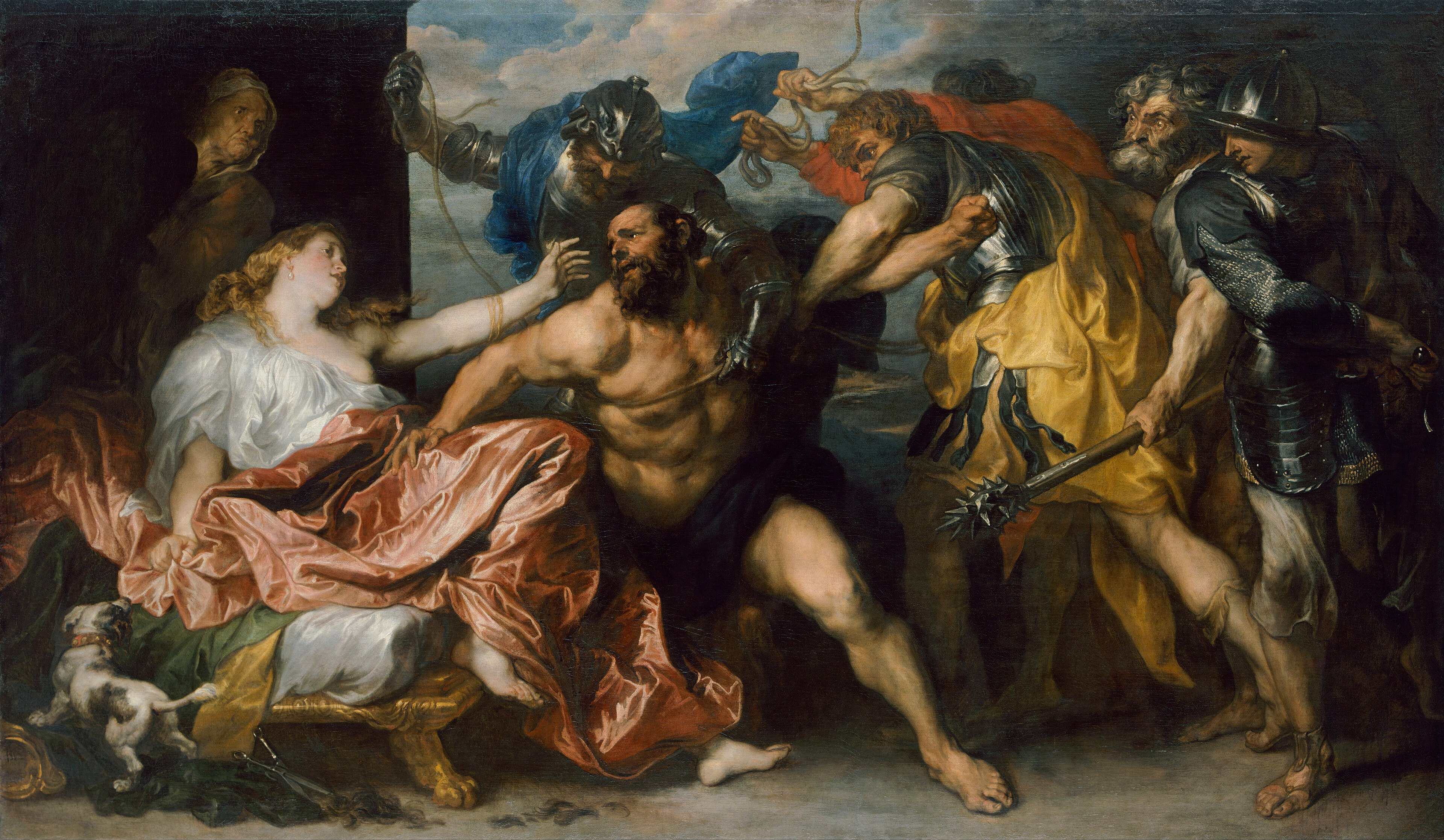3840px Anton van Dyck Samson and Delilah Google Art Project 1