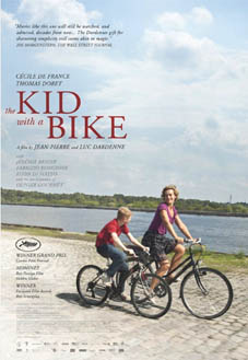 the kid with a bike