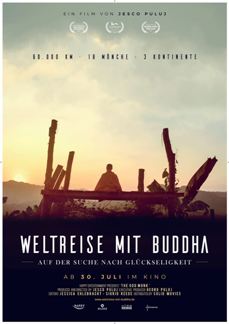 weltreise mit buddha