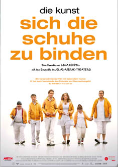die kunstschuhe zu binden